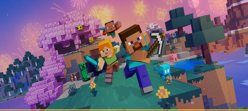 Minecraft banner